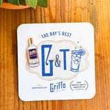 Griffo Gin Bottle Enamel Pin