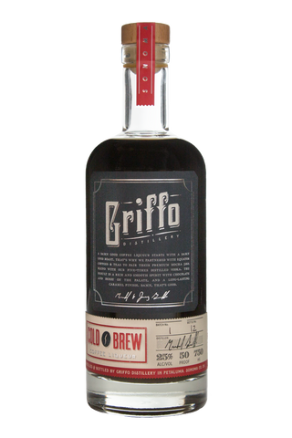 Griffo Cold Brew Coffee Liqueur made with Equator Coffees mocha java blend coffee 